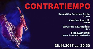 Bilety na koncert CONTRATIEMPO w Poznaniu - 28-11-2017