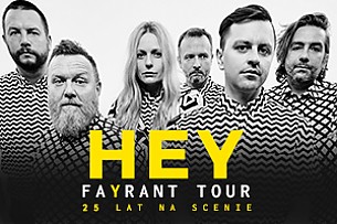 Bilety na koncert HEY FAYRANT TOUR // Warszawa - dodatkowy koncert - 14-12-2017