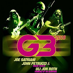 Bilety na koncert G3 2018 featuring: Joe Satriani John Petrucci & Uli Jon Roth w Warszawie - 19-03-2018