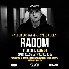 Bilety na koncert Paluch Radom - 18-11-2017