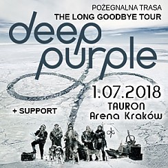 Bilety na koncert Deep Purple - "The Long Goodbye Tour" w Krakowie - 01-07-2018