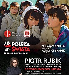 Bilety na koncert Piotr Rubik - &quot;Polska Dla Świata&quot; - Piotr Rubik Największe Przeboje  w Katowicach - 24-11-2017