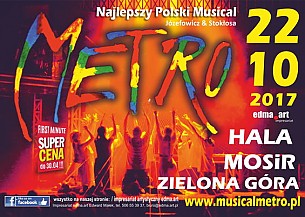 Bilety na koncert Musical Metro w Zielonej Górze - 22-10-2017