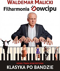Bilety na kabaret Filharmonia Dowcipu i Waldemar Malicki - Klasyka z fortepianem PLUS w Krakowie - 18-11-2018
