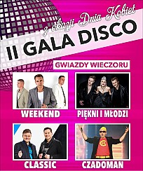 Bilety na koncert II Gala Disco Polo z okazji Dnia Kobiet - II Gala Disco z okazji Dnia Kobiet w Kępnie - 04-03-2018