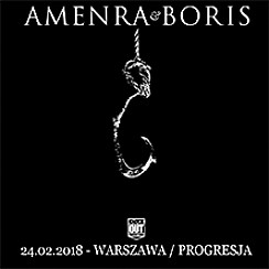 Bilety na koncert AmenRa & Boris support: Arrm w Warszawie - 24-02-2018