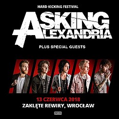 Bilety na koncert Asking Alexandria we Wrocławiu - 13-06-2018