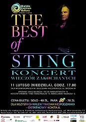 Bilety na koncert THE BEST of STING w Białej  Podlaskiej - 11-02-2018
