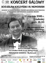 Bilety na koncert Kaczyński in Memoriam w Białej  Podlaskiej - 21-01-2018