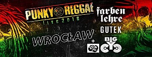 Bilety na koncert Punky Reggae Live 2018: FARBEN LEHRE, GUTEK,BIG CYC, SI we Wrocławiu - 24-03-2018