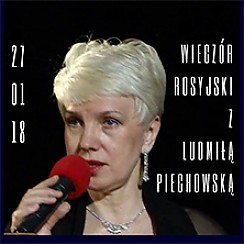 Bilety na koncert Wieczór Rosyjski z Ludmiłą Piechowską w Warszawie - 27-01-2018