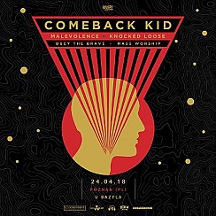 Bilety na koncert Comeback Kid  w Poznaniu - 24-04-2018
