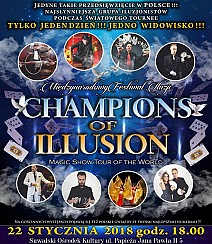 Bilety na spektakl Międzynarodowy Festiwal Iluzjonistów Champions of Illusion - Suwałki - 22-01-2018