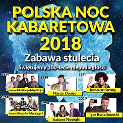Bilety na kabaret Polska Noc Kabaretowa 2018 w Elblągu - 07-10-2018
