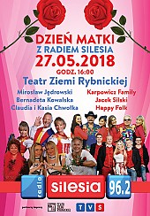 Bilety na koncert DZIEŃ MATKI Z RADIEM SILESIA w Rybniku - 27-05-2018