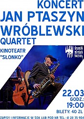 Bilety na koncert Jan Ptaszyn Wróblewski Quartet w Śremie - 22-03-2018