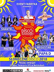 Bilety na Disco Summer Show Festiwal 2018 w Mościszkach