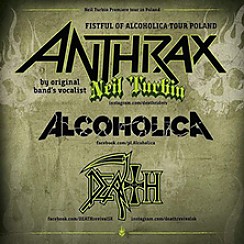 Bilety na koncert Neil Turbin (voc. Anthrax) // Alcoholica // Death Rival we Wrocławiu - 10-03-2018