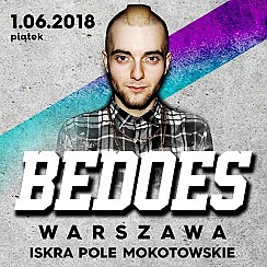 Bilety na koncert Bedoes - Warszawa - 01-06-2018