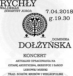 Bilety na koncert Waldemar Rychły & Dominika Dołżyńska w Poznaniu - 07-04-2018