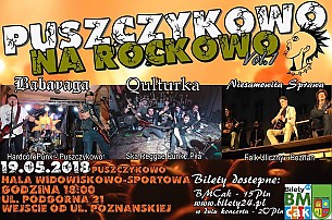 Bilety na koncert Puszczykowo na Rockowo vol.1 - 19-05-2018