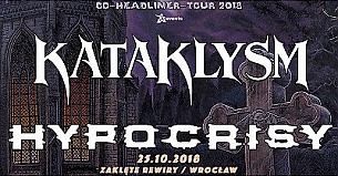 Bilety na koncert KATAKLYSM / HYPOCRISY  we Wrocławiu - 25-10-2018