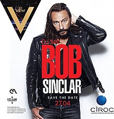 Bilety na koncert Bob Sinclar DJ set by Ciroc & The View w Warszawie - 27-04-2018