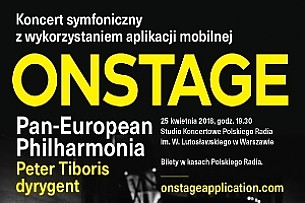 Bilety na koncert Pan-European Philharmonia - koncert symfoniczny z wykorzystaniem aplikacji  Onstage w Warszawie - 25-04-2018