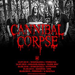 Bilety na koncert Cannibal Corpse w Bydgoszczy - 04-08-2018