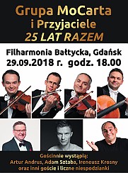 Bilety na koncert Grupa MoCarta i Przyjaciele - 25 lat razem w Gdańsku - 29-09-2018