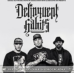Bilety na koncert Delinquent Habits + support w Warszawie - 19-07-2018
