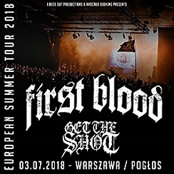 Bilety na koncert First Blood+ Get The Shot + support w Warszawie - 03-07-2018