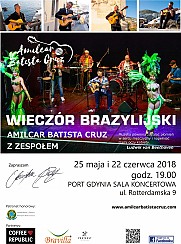 Bilety na koncert Wieczór Brazylijski Amilcar Batista Cruz z Zespołem w Gdyni - 22-06-2018
