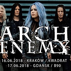 Bilety na koncert Arch Enemy - przeniesione do klubu Studio w Krakowie - 16-06-2018