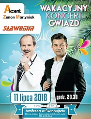 Bilety na koncert Wakacyjny Koncert Gwiazd: Sławomir & Akcent Zenon Martyniuk w Świnoujściu - 11-07-2018