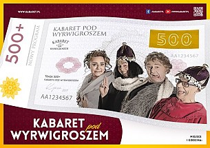Bilety na kabaret pod Wyrwigroszem w programie 500+ w Białej  Podlaskiej - 09-12-2018