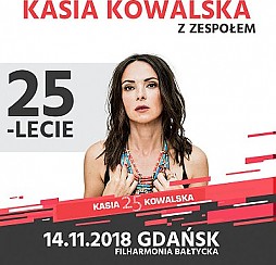Bilety na koncert Kasia Kowalska z Zespołem - 25-lecie w Gdańsku - 14-11-2018
