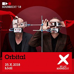 Bilety na koncert Soundedit'18 dzień pierwszy - Orbital, The Orb, Reni Jusis w Łodzi - 25-10-2018