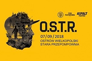 Bilety na koncert O.S.T.R. – W drodze po szczęście | Ostrów Wielkopolski – Stara Przepompownia - 07-09-2018