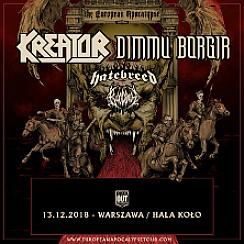 Bilety na koncert Kreator, Dimmu Borgir + Hatebreed+ Bloodbath w Warszawie - 13-12-2018