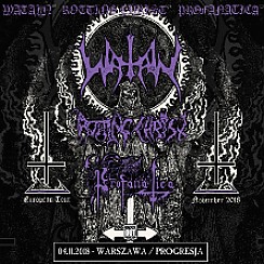 Bilety na koncert Watain + Rotting Christ + Profanatica - TRIDENT'S CURSE EUROPEAN TOUR w Warszawie - 04-11-2018