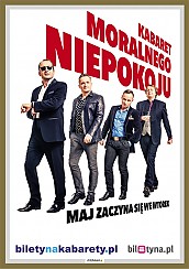 Bilety na kabaret Moralnego Niepokoju - Maj zaczyna się we wtorek - Rejestracja DVD w Lublinie - 29-05-2017