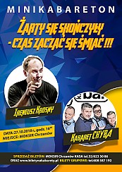 Bilety na kabaret Minikabareton: Ireneusz Krosny i Kabaret Chyba w Chrzanowie - 27-10-2018
