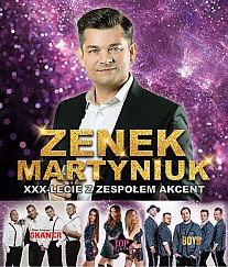 Bilety na koncert Zenek Martyniuk - XXXlecie z zespołem Akcent - SKANER, TOP Girls, BOYS w Inowrocławiu - 26-10-2018