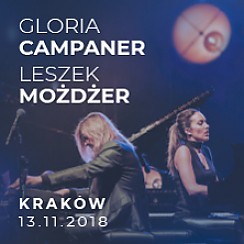 Bilety na koncert Gloria Campaner & Leszek Możdżer w Krakowie - 13-11-2018