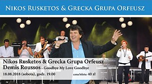 Bilety na koncert Nikos Rusketos i Grecka Grupa Orfeusz w Szczecinie - 18-08-2018
