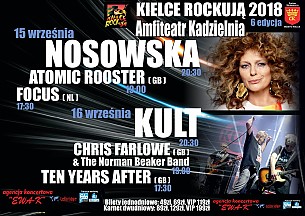 Bilety na Festiwal Kielce Rockują