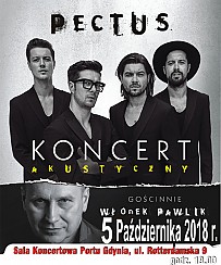 Bilety na koncert PECTUS & Włodek Pawlik Akustycznie w Gdyni - 05-10-2018