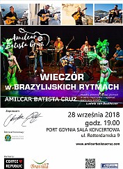 Bilety na koncert Wieczór Brazylijski Amilcar Batista Cruz z Zespołem w Gdyni - 28-09-2018