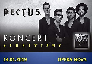 Bilety na koncert PECTUS akustycznie w Bydgoszczy - 14-01-2019